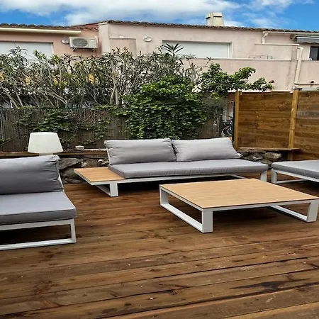 Apartment Furnished 2-room With Terrace Agde